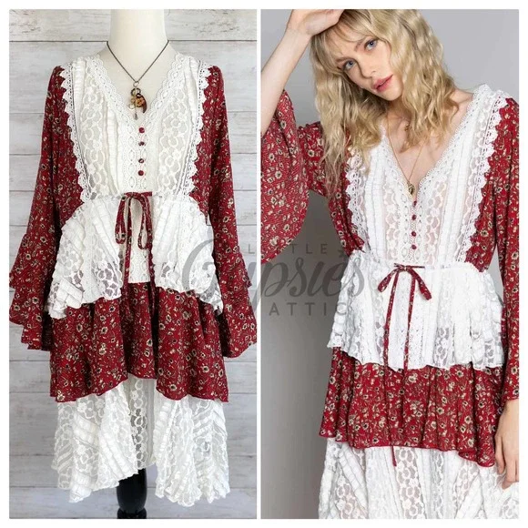 POL Mad About Prints Bohemian Dress - Picture 13 of 13